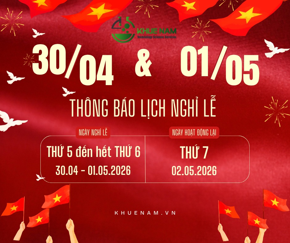 Thông báo nghỉ lễ mừng Ngày thống nhất đất nước và Quốc tế lao động 2026