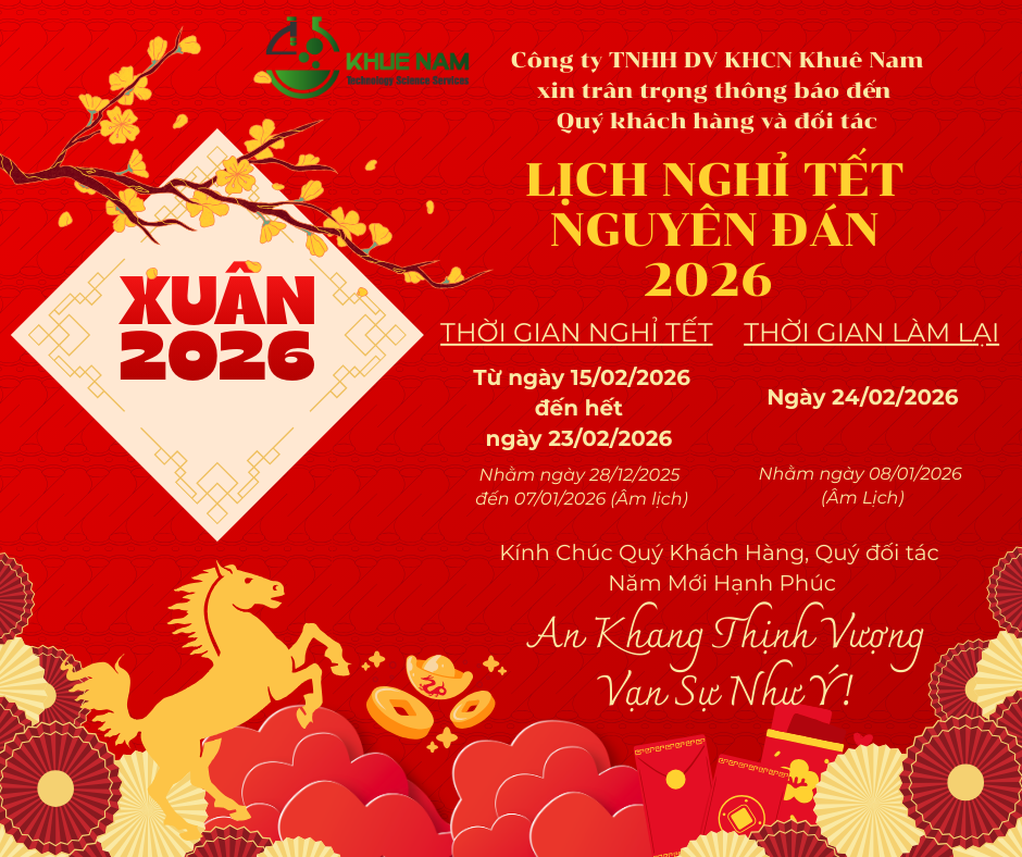 Thông báo nghỉ lễ tết nguyên đán 2026